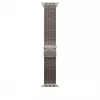 Cinturino Apple 49mm Natural Titanium Milanese Loop Medium titanio
