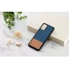 Custodia per cellulare Man and Wood Galaxy S20+ Denim nero — cover protettiva per Samsung Galaxy S20+