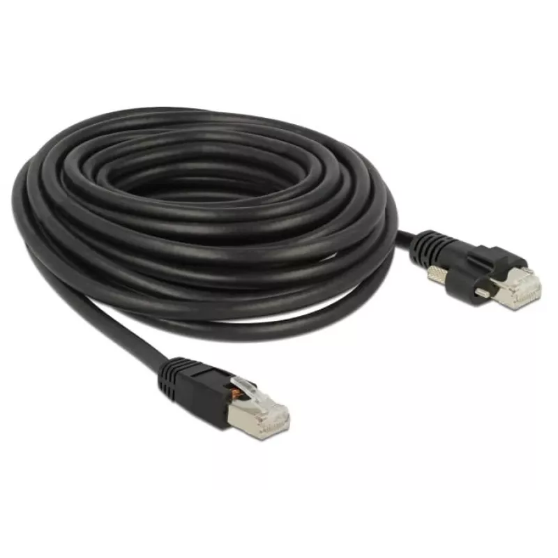 Cavo di rete DeLOCK 85672 RJ-45 Cat6 10 m nero