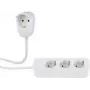 Prolunga elettrica REV 0012312114 2 m 4 prese AC per interni bianco