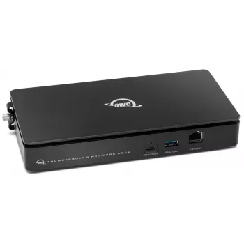 OWC Thunderbolt 5 Dual 10GbE Network Dock soluzione di connettività a 11 porte