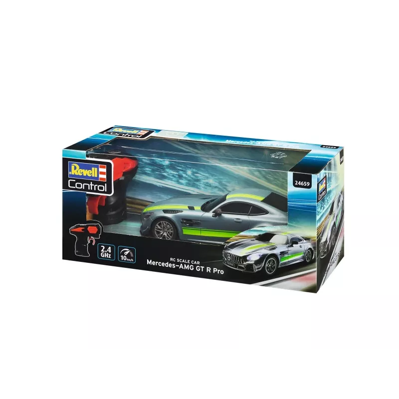 Auto RC in scala Mercedes - AMG GTR Pro