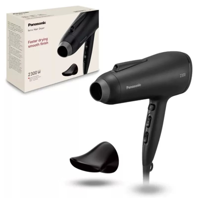 Panasonic Asciugacapelli | EH-NE85-K825 | 2500 W | 3 livelli di temperatura | Funzione ioni | nero