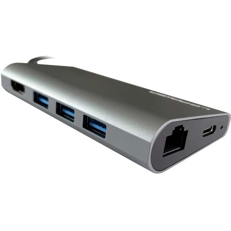 Dock per laptop LC-Power LC-HUB-C-MULTI-5 USB 3.2 Gen 1 Type-C con filo