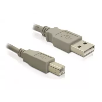 Cavo USB DeLOCK 82215 1,8 m USB A USB B grigio