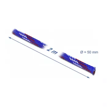 Guaina per cavi DeLOCK 20761 blu rosso bianco