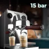 Macchina per caffè espresso Baristeo Intima (argento/acciaio inox, Thermoblock)
