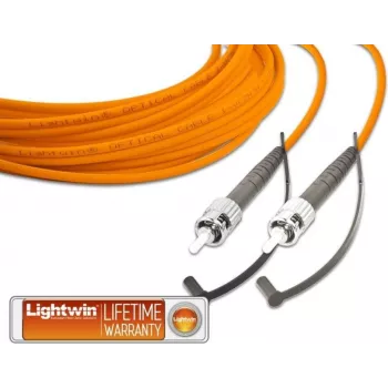 LIGHTWIN LSP-50 ST-ST1 - Cavo patch in fibra ottica simplex, MM OM2, ST - ST, 1,0 m (LSP-50 ST-ST 1.0)