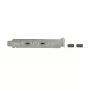 Staffa per slot DeLOCK 89935 con 2 x connettori USB Type-C