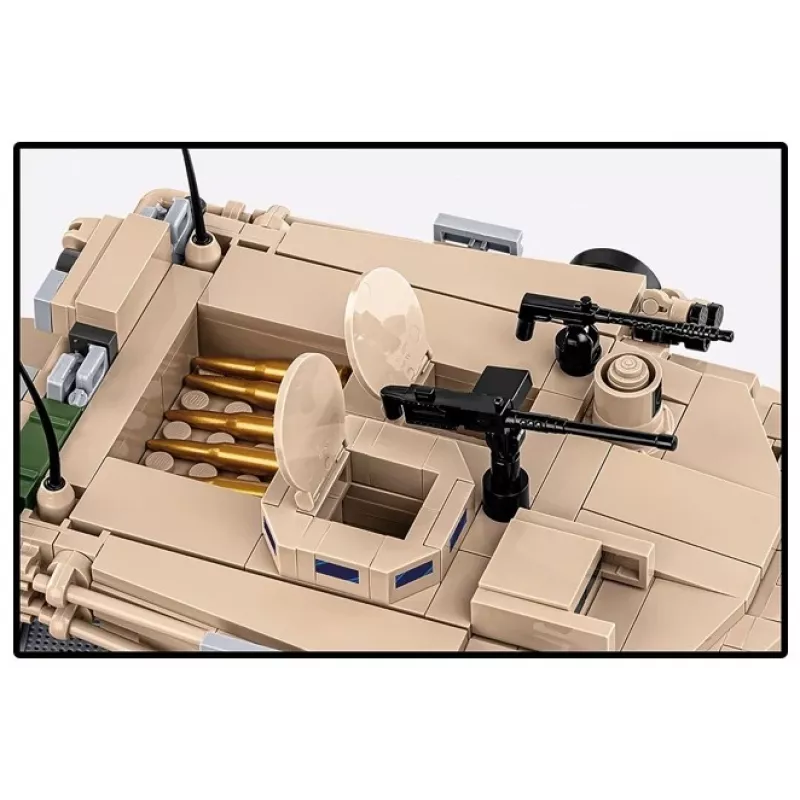 Set da costruzione a mattoncini Cobi M1A2 Abrams 1025 pezzi modello COBI-2632