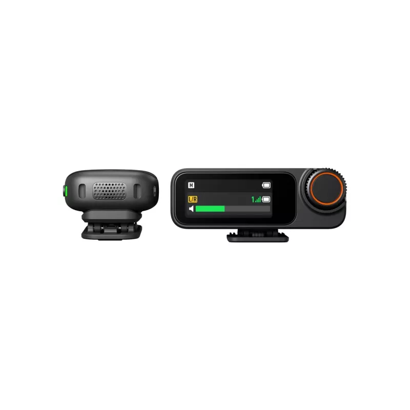 Sistema microfonico DJI Camera Acc Mic 3 (1× trasmettitore + 1× ricevitore)