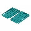 Wolfcraft 6975000 set di attrezzi per posatori per la posa di pannelli in laminato