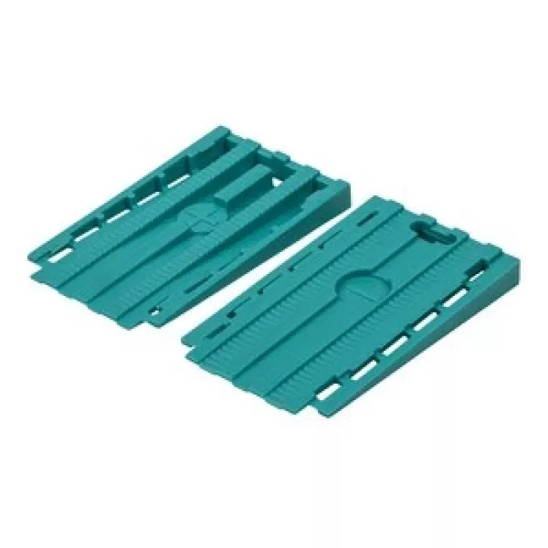 Wolfcraft 6975000 set di attrezzi per posatori per la posa di pannelli in laminato