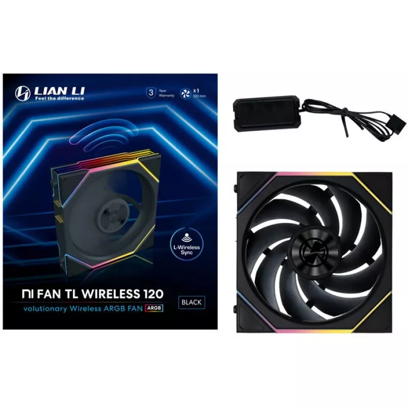 Ventola per case Lian Li UNI FAN TL 120mm ARGB - nero