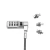 DICOTA D31713 cavo di sicurezza nero 2 m