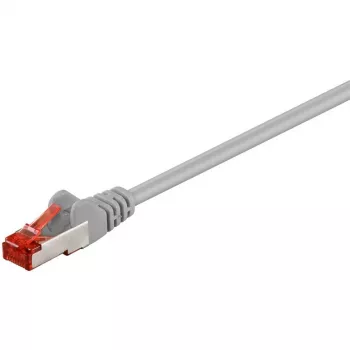Goobay Cavo patch CAT 6 RJ-45 Cat6 0,5m Grigio