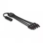 Splitter per cavi DeLOCK DL4 cavo splitter solare 1 x connettore maschio a 4 x connettore femmina 50 cm nero