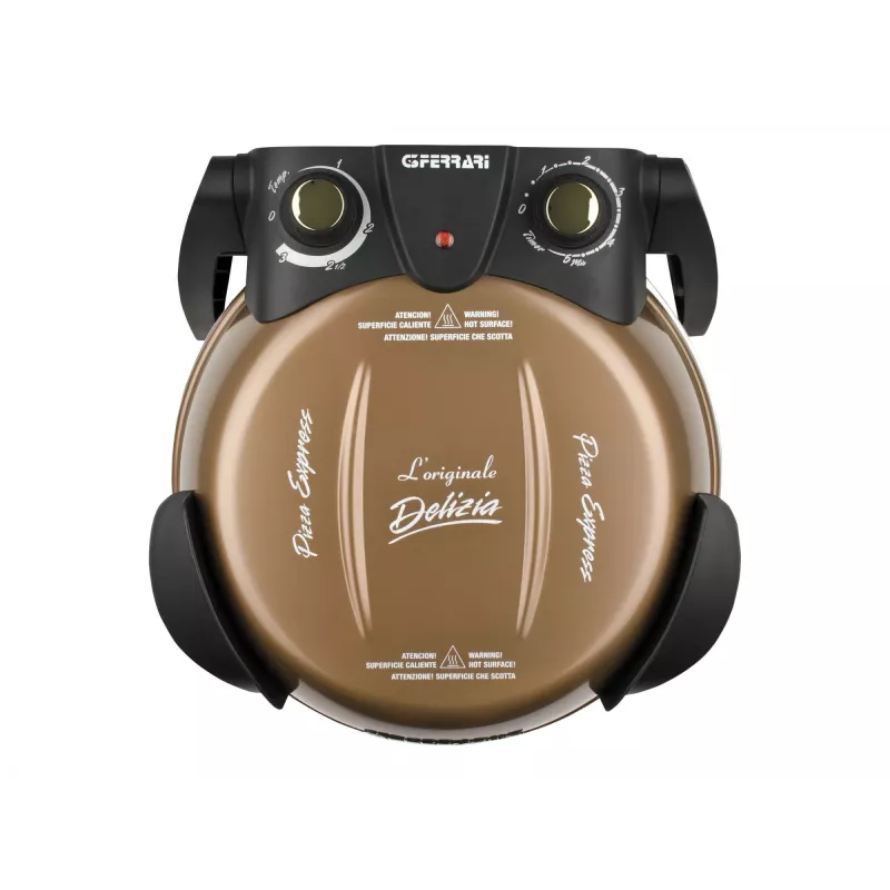 Fornello per pizza G3 Ferrari Delizia 1 pizza 1200W nero bronzo