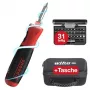 Avvitatore elettrico Speede® PocketDrive con cassetta di punte e borsa