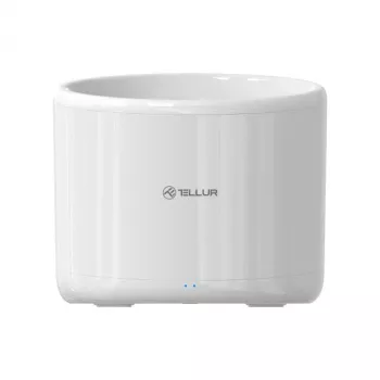 Abbeveratoio per animali Tellur TLL331471 2L bianco – ciotola automatica da 2 litri per gatti e cani di piccola taglia