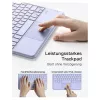 Tastiera inateck iPad 11 iPad Air 4ª/5ª gen. compatibile QWERTZ viola