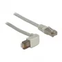 Cavo di rete DeLOCK 0,5 m Cat.6 RJ-45 S/FTP grigio