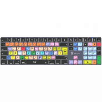 Tastiera Logickeyboard LKB-LOGXP2-TM-UK Office QWERTY inglese full-size