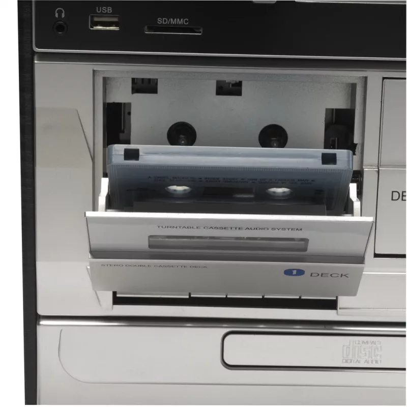Denver MRD-166 centro musicale DAB+ con giradischi, lettore CD e cassette