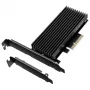 Adattatore interno M.2 PCIe GRAUGEAR G-M2PCI01 connettore maschio nero 128mm