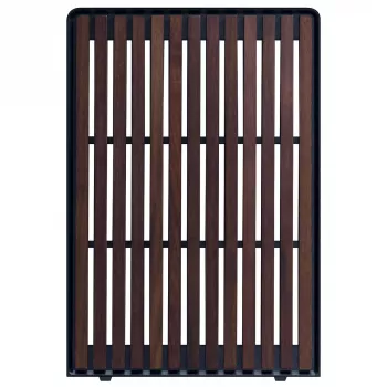 Pannello frontale Lian Li DAN Cases A3-mATX Wood Edition, noce / nero