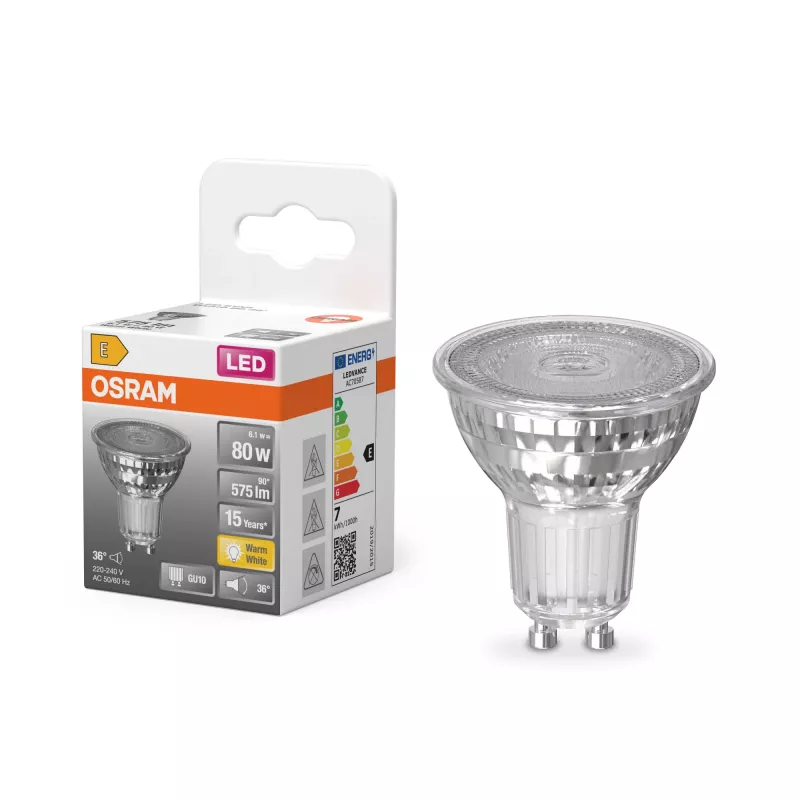 Osram Parathom Reflektor | GU10 | 6,1 W | bianco caldo