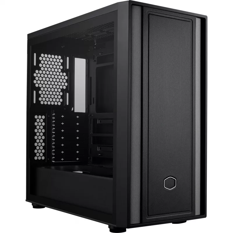 Cooler Master MasterBox 600 Lite case PC, MIDI-Tower, E-ATX, vetro temperato - nero