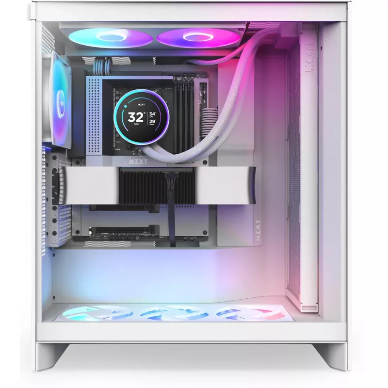 Kraken Elite 420 RGB 420 mm, raffreddamento a liquido bianco
