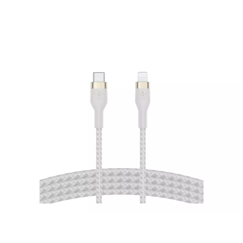 Belkin BOOST CHARGE - Cavo Lightning - 24 pin USB-C maschio a Lightning maschio - 2 m - bianco - per Apple iPad/iPhone/iPod (Lightning)