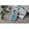 Custodia per smartphone iKins per iPhone XR — custodia protettiva Poppin Rock bianco