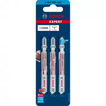 Lama per seghetto alternativo Bosch Laminate Clean 3 pezzi carburo 1,5 cm