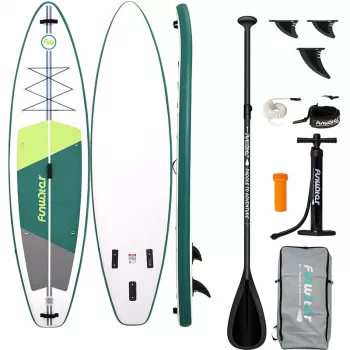 FunWater SUP paddleboard SUPFW69A (verde-bianco)