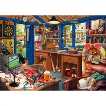 Steve Read: Secret Puzzle - L'officina del papà (1000 pezzi)