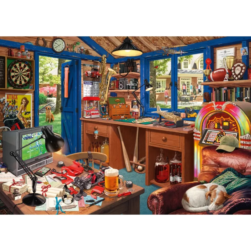Steve Read: Secret Puzzle - L'officina del papà (1000 pezzi)