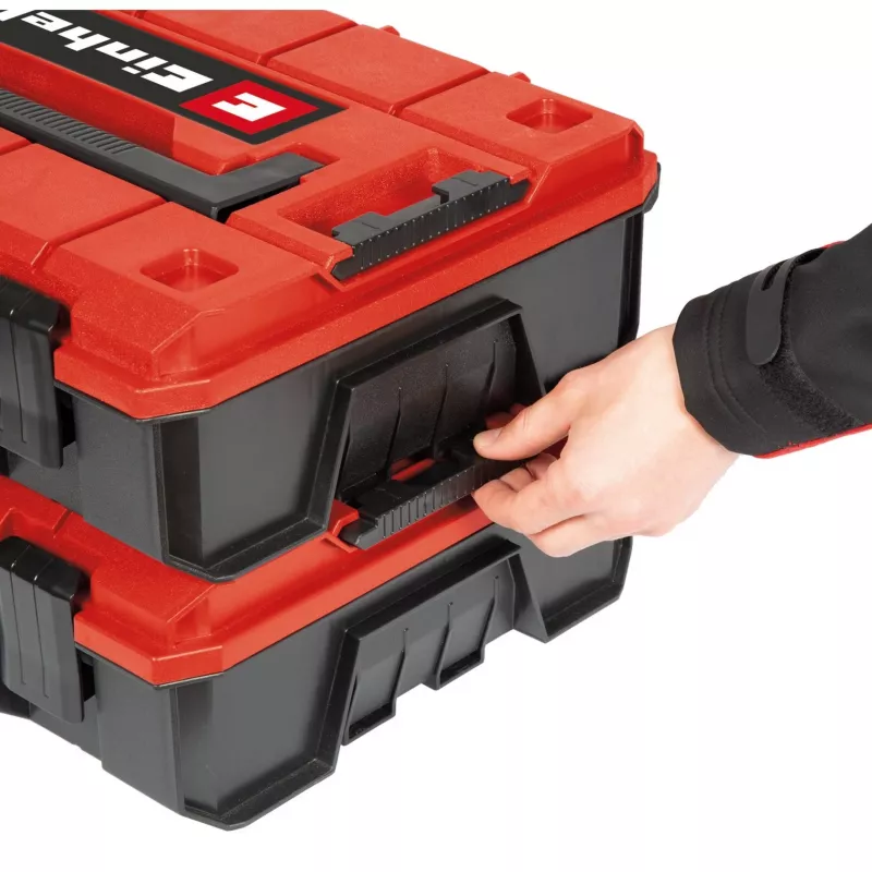Valigetta portautensili Einhell E-Case S-F nero rosso