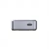 Case per SSD Unitek S1242AGY01-EU USB4 40 Gbit/s, M.2 NVMe, fino a 8 TB, alluminio/plastica, raffreddamento attivo