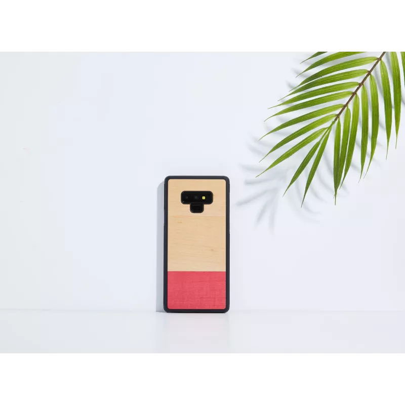 Custodia per smartphone Mann und Holz per Galaxy Note 9 – nero, design a strisce larghe