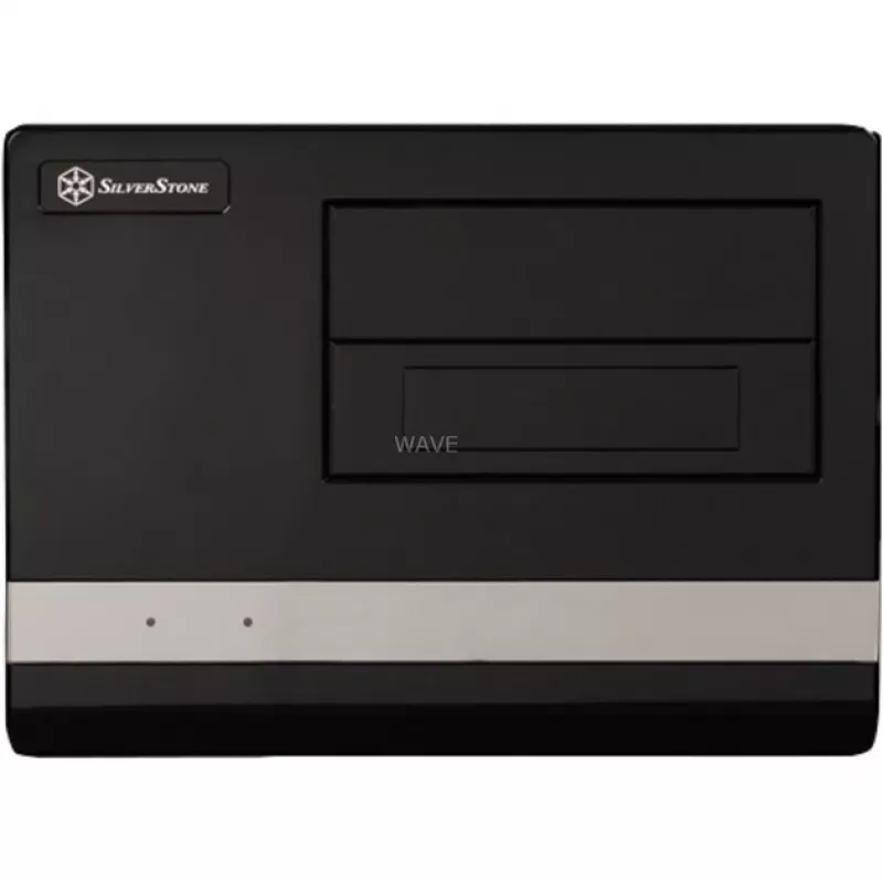 Case PC SILVERSTONE SG02-F Small Form Factor SFF Micro ATX, 2 vani da 3,5