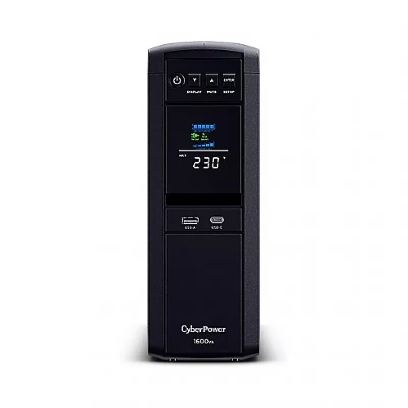 Gruppo di continuità CyberPower CP1600EIPFCLCD (UPS) Line-Interactive 1,6 kVA 1000 W 6 uscite AC