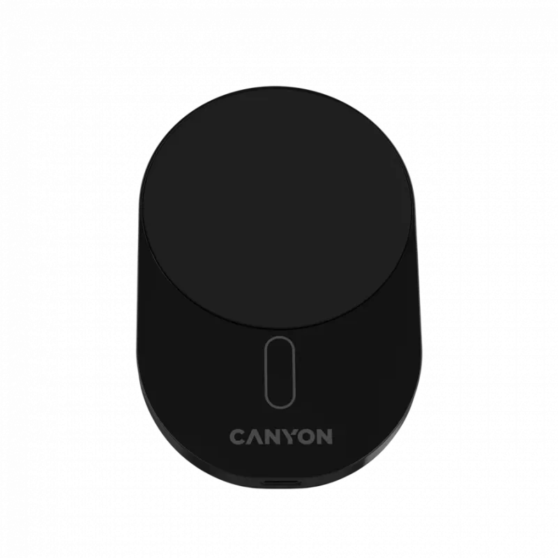 Caricabatterie wireless per auto CANYON OnGrip 105 15W Qi2 Wireless nero