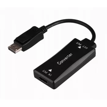 Adattatore cavo video GEMBIRD A-HDMIF30-DPM-01 HDMI Type A a DisplayPort 0,15 m nero
