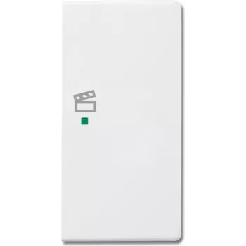Busch-Jaeger 6220-0-0070 placca di copertura per supporto e scatola sensore bianco (2CKA006220A0070)