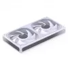 JONSBO ZB-240W 2x120mm ARGB PWM ventole per case – bianco