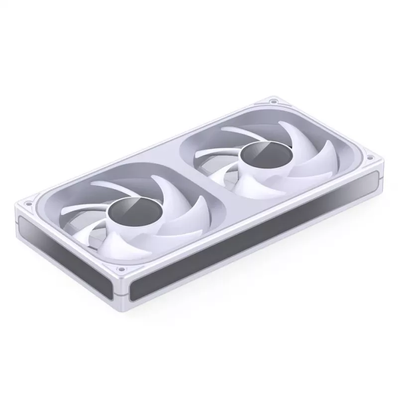 JONSBO ZB-240W 2x120mm ARGB PWM ventole per case – bianco