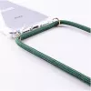 Collana per telefono Lookabe loo014 per iPhone XR – custodia protettiva oro-verde con laccio